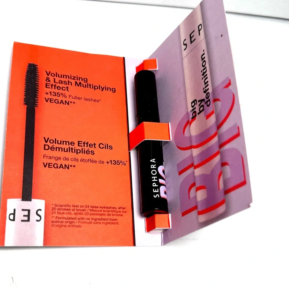 🎁 SEPHORA COLLECTION Big By Definition Define & Volume Mascara (Sample Size)